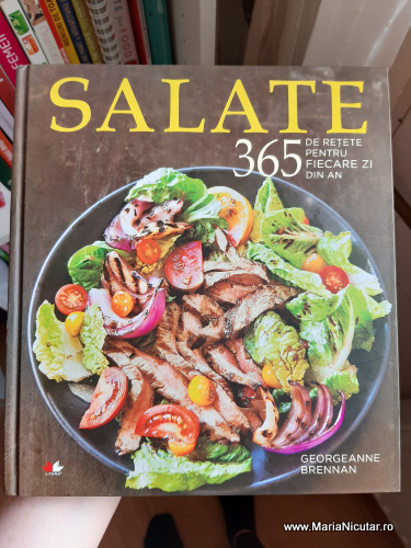 sketch Historian continue 365 de salate pentru fiecare zi din an, de Georgeanne Brennan – Maria  Nicuţar