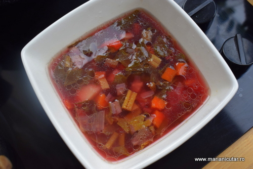 Ciorba de legume cu loboda si bors