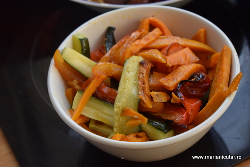 legume la cuptor cu ulei de masline